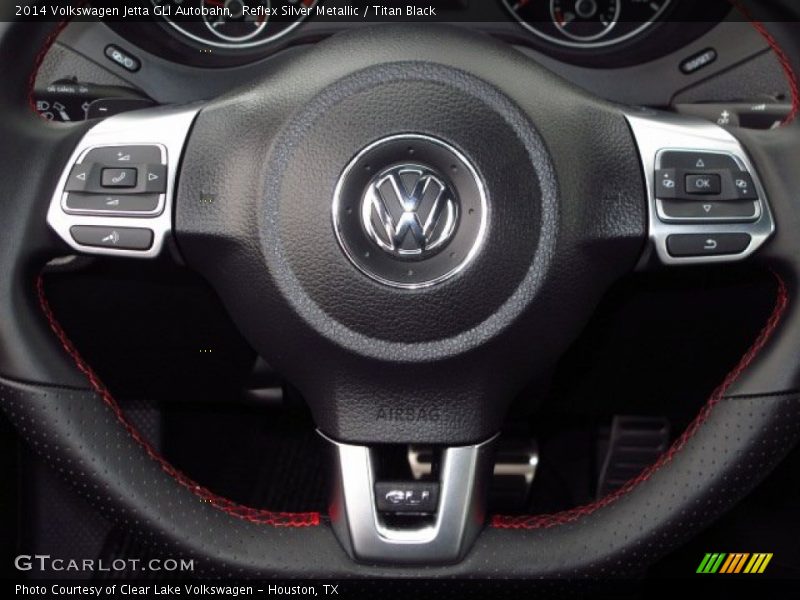 Reflex Silver Metallic / Titan Black 2014 Volkswagen Jetta GLI Autobahn