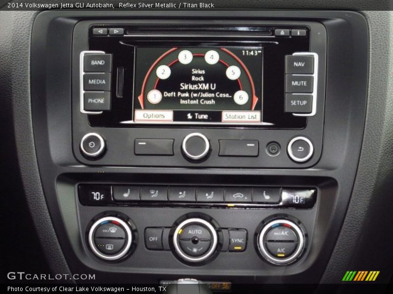 Reflex Silver Metallic / Titan Black 2014 Volkswagen Jetta GLI Autobahn