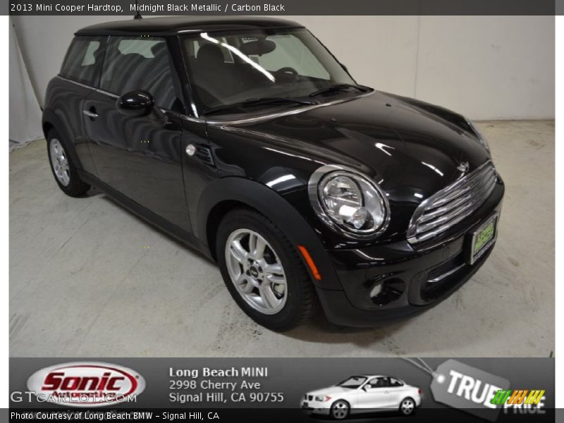 Midnight Black Metallic / Carbon Black 2013 Mini Cooper Hardtop