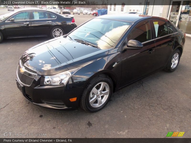 Black Granite Metallic / Jet Black 2013 Chevrolet Cruze LT
