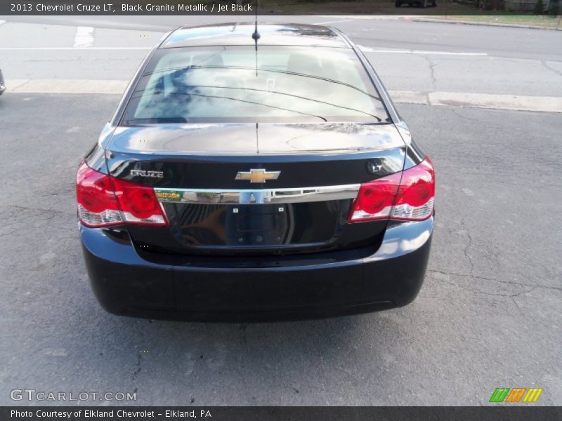 Black Granite Metallic / Jet Black 2013 Chevrolet Cruze LT