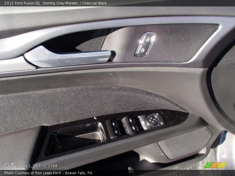 Sterling Gray Metallic / Charcoal Black 2013 Ford Fusion SE