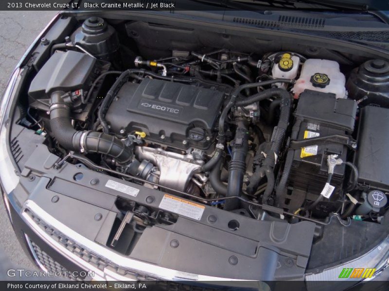 Black Granite Metallic / Jet Black 2013 Chevrolet Cruze LT