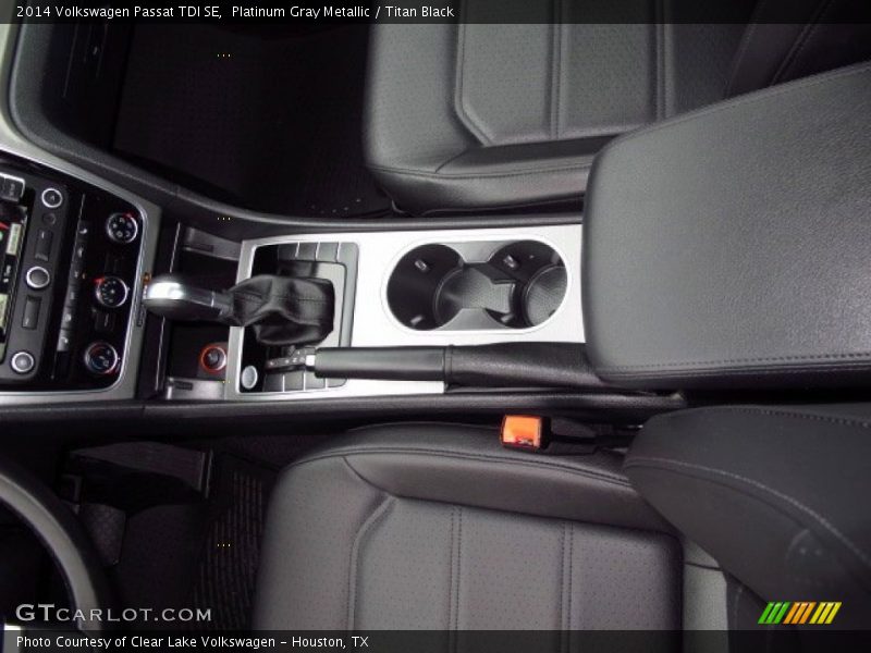 Platinum Gray Metallic / Titan Black 2014 Volkswagen Passat TDI SE
