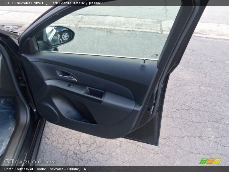 Black Granite Metallic / Jet Black 2013 Chevrolet Cruze LT