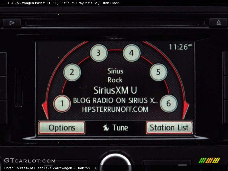 Platinum Gray Metallic / Titan Black 2014 Volkswagen Passat TDI SE