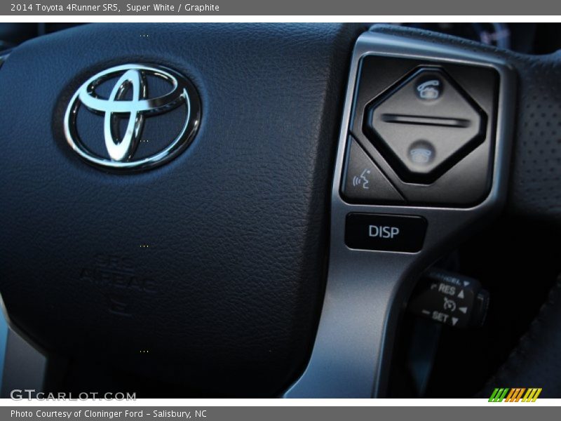 Super White / Graphite 2014 Toyota 4Runner SR5