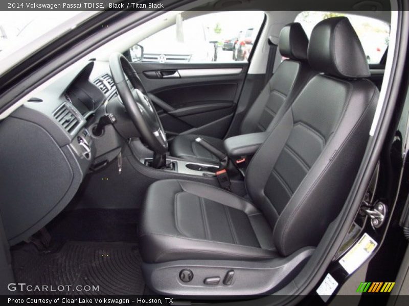 Black / Titan Black 2014 Volkswagen Passat TDI SE