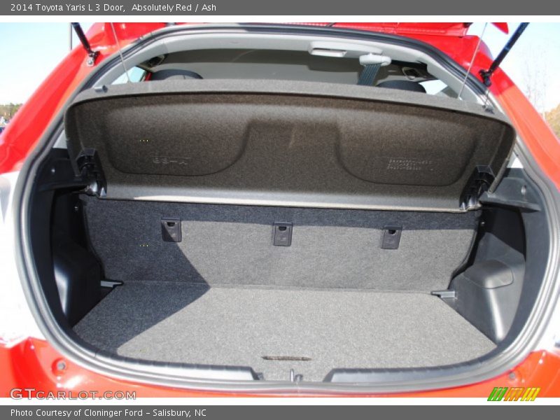  2014 Yaris L 3 Door Trunk