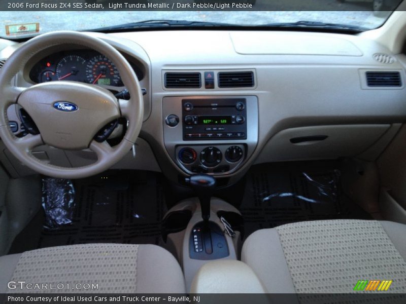 Light Tundra Metallic / Dark Pebble/Light Pebble 2006 Ford Focus ZX4 SES Sedan