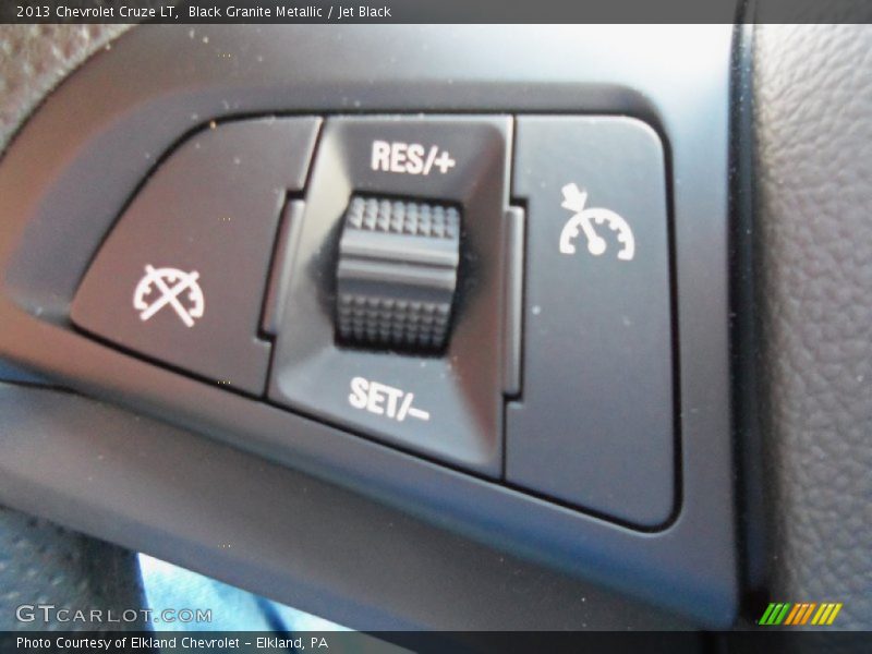 Black Granite Metallic / Jet Black 2013 Chevrolet Cruze LT