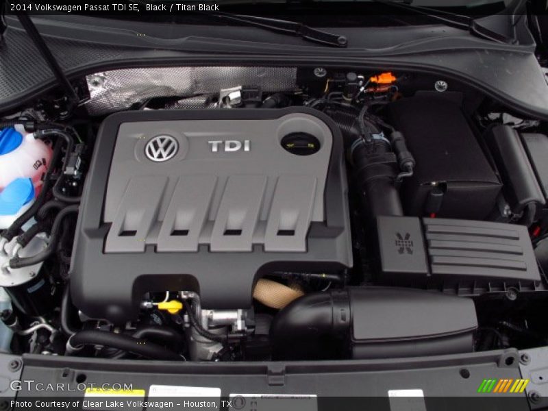 Black / Titan Black 2014 Volkswagen Passat TDI SE