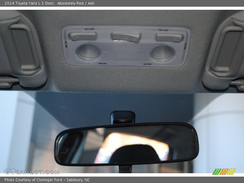 Absolutely Red / Ash 2014 Toyota Yaris L 3 Door