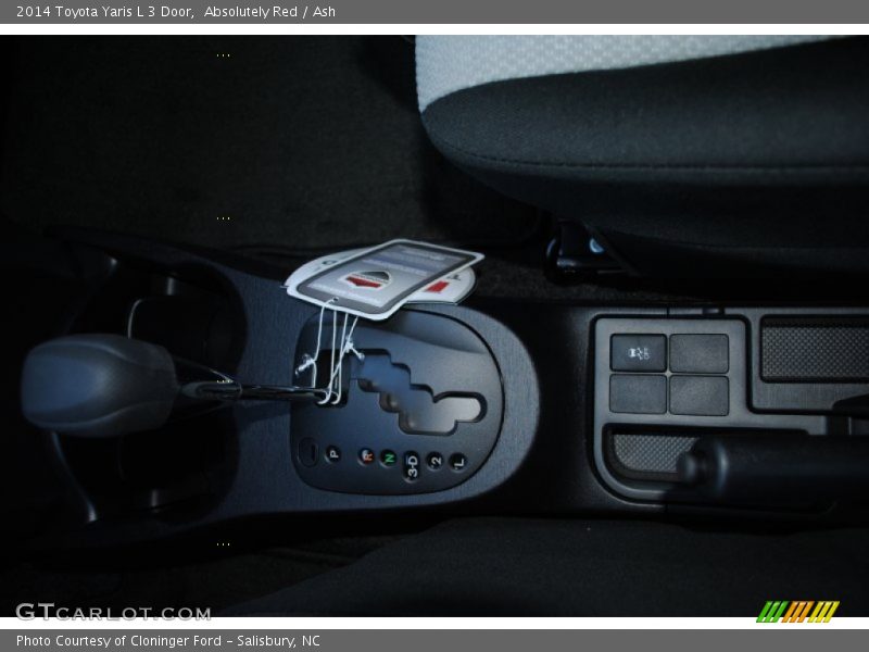 Absolutely Red / Ash 2014 Toyota Yaris L 3 Door