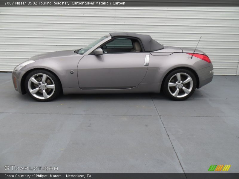 Carbon Silver Metallic / Carbon 2007 Nissan 350Z Touring Roadster