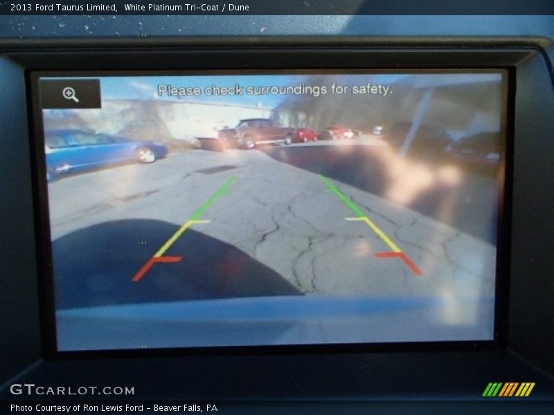 White Platinum Tri-Coat / Dune 2013 Ford Taurus Limited