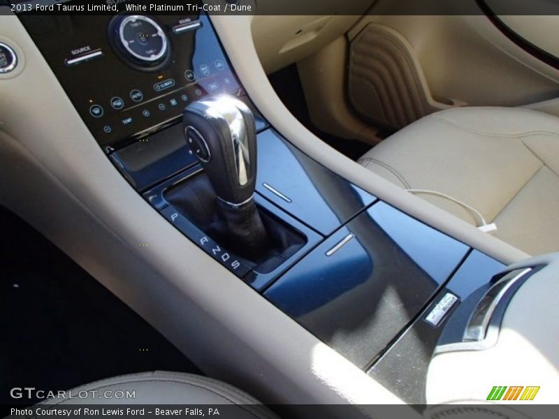White Platinum Tri-Coat / Dune 2013 Ford Taurus Limited