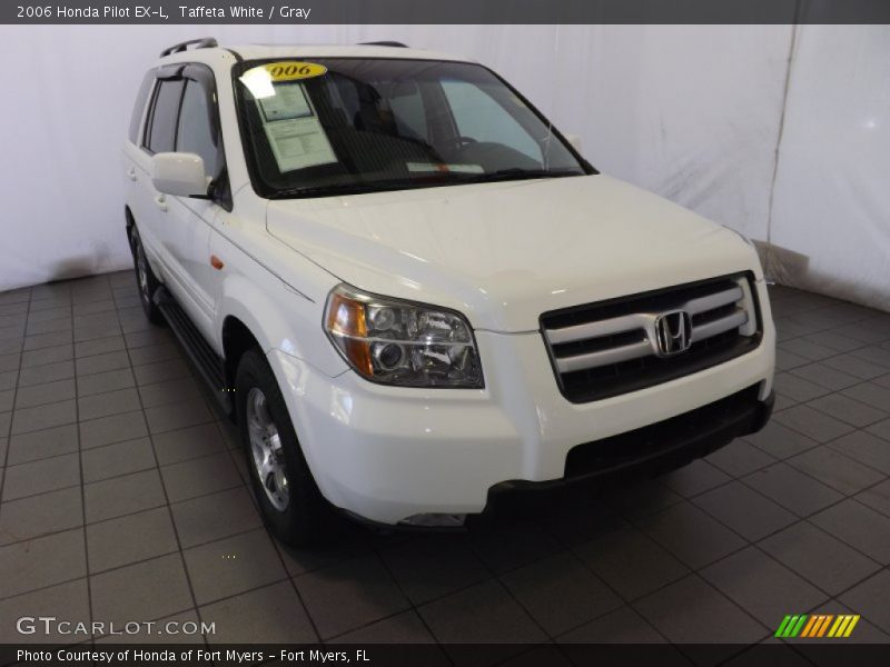 Taffeta White / Gray 2006 Honda Pilot EX-L