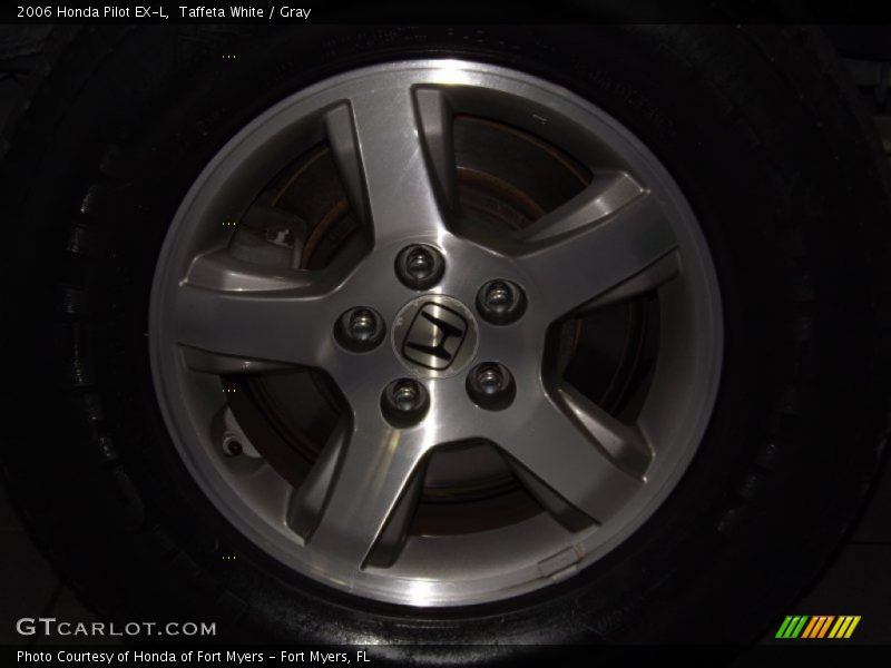 Taffeta White / Gray 2006 Honda Pilot EX-L