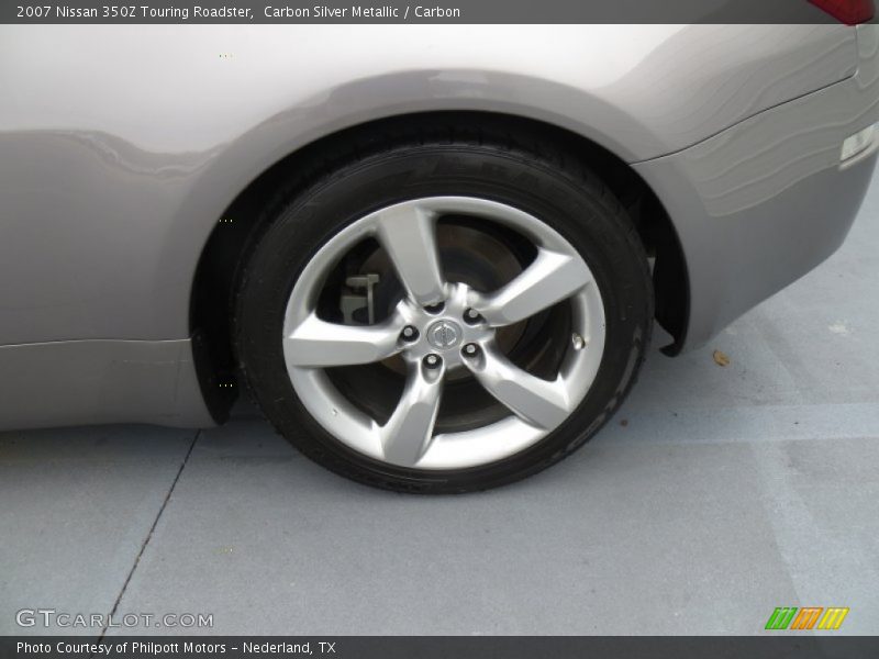 Carbon Silver Metallic / Carbon 2007 Nissan 350Z Touring Roadster