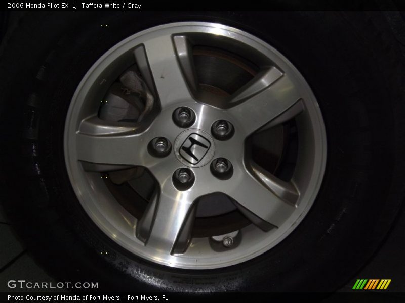 Taffeta White / Gray 2006 Honda Pilot EX-L