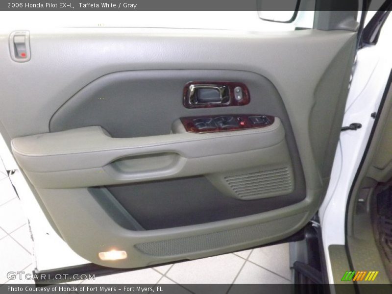 Taffeta White / Gray 2006 Honda Pilot EX-L
