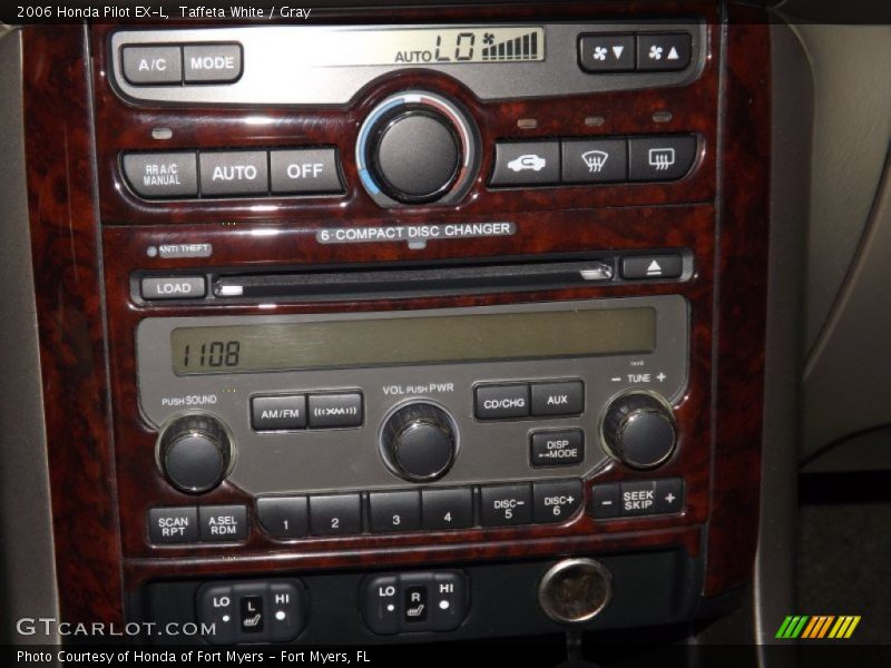 Taffeta White / Gray 2006 Honda Pilot EX-L