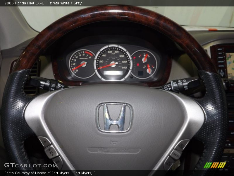 Taffeta White / Gray 2006 Honda Pilot EX-L