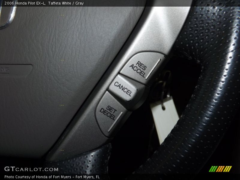 Taffeta White / Gray 2006 Honda Pilot EX-L