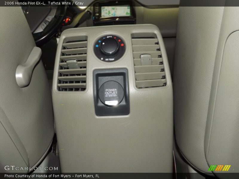 Taffeta White / Gray 2006 Honda Pilot EX-L