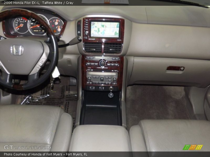 Taffeta White / Gray 2006 Honda Pilot EX-L