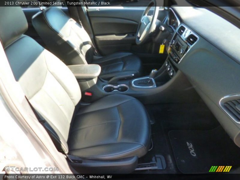 Tungsten Metallic / Black 2013 Chrysler 200 Limited Sedan