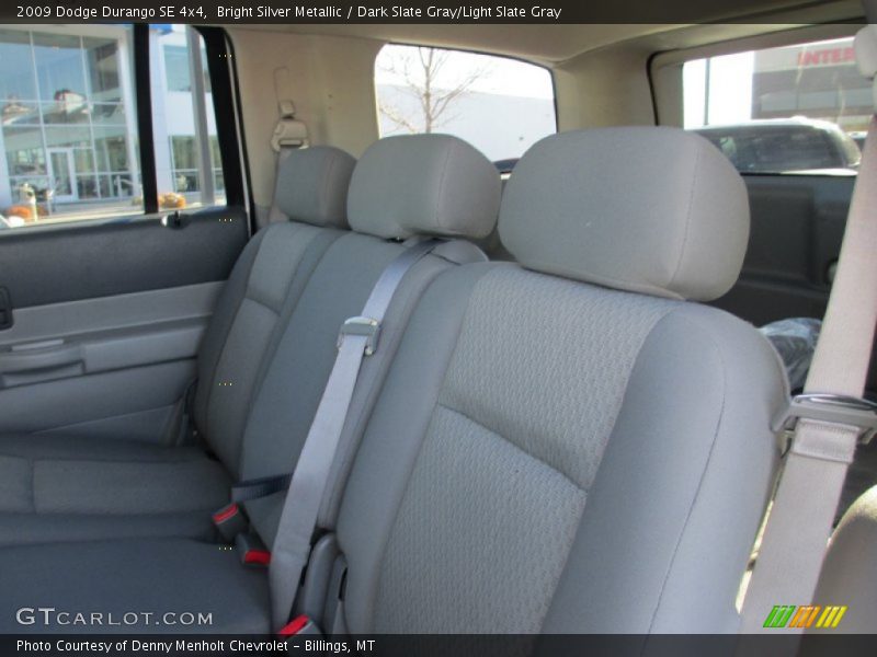 Bright Silver Metallic / Dark Slate Gray/Light Slate Gray 2009 Dodge Durango SE 4x4