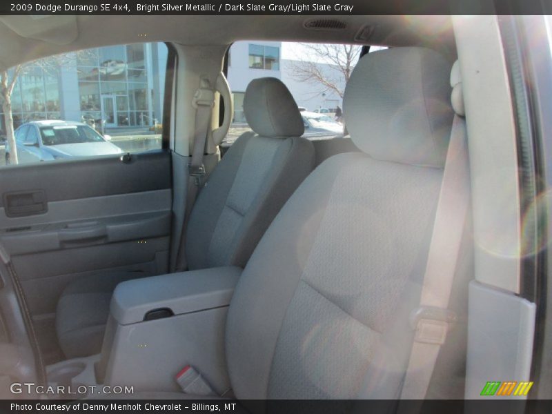 Bright Silver Metallic / Dark Slate Gray/Light Slate Gray 2009 Dodge Durango SE 4x4