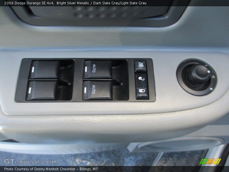Bright Silver Metallic / Dark Slate Gray/Light Slate Gray 2009 Dodge Durango SE 4x4