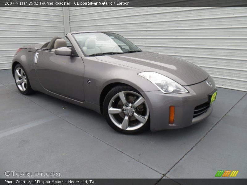 Carbon Silver Metallic / Carbon 2007 Nissan 350Z Touring Roadster