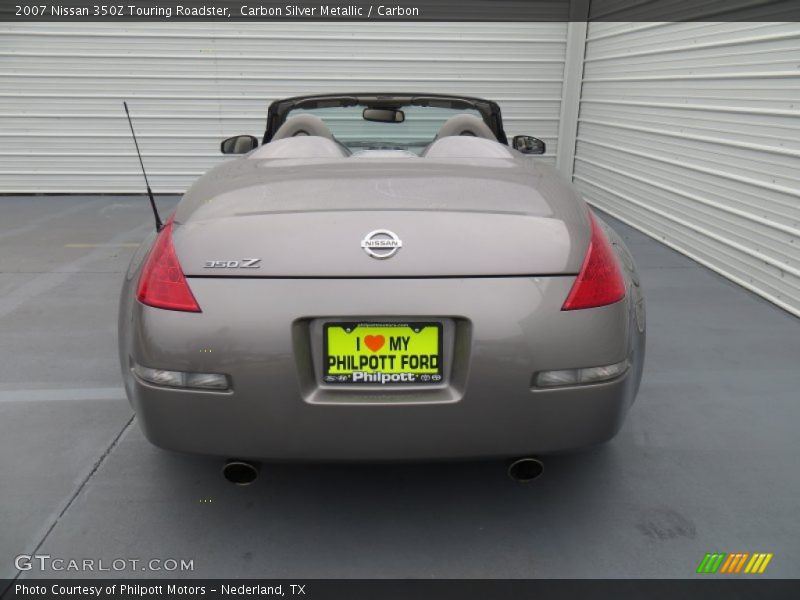 Carbon Silver Metallic / Carbon 2007 Nissan 350Z Touring Roadster