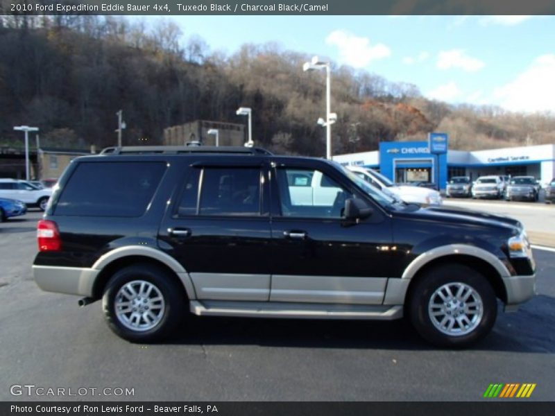 Tuxedo Black / Charcoal Black/Camel 2010 Ford Expedition Eddie Bauer 4x4