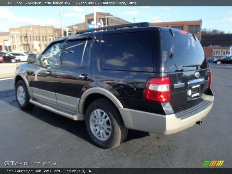 Tuxedo Black / Charcoal Black/Camel 2010 Ford Expedition Eddie Bauer 4x4
