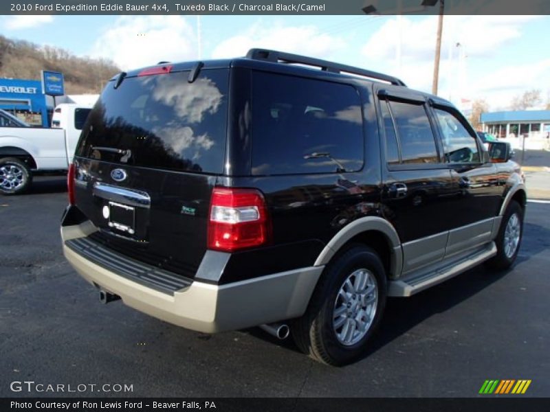 Tuxedo Black / Charcoal Black/Camel 2010 Ford Expedition Eddie Bauer 4x4