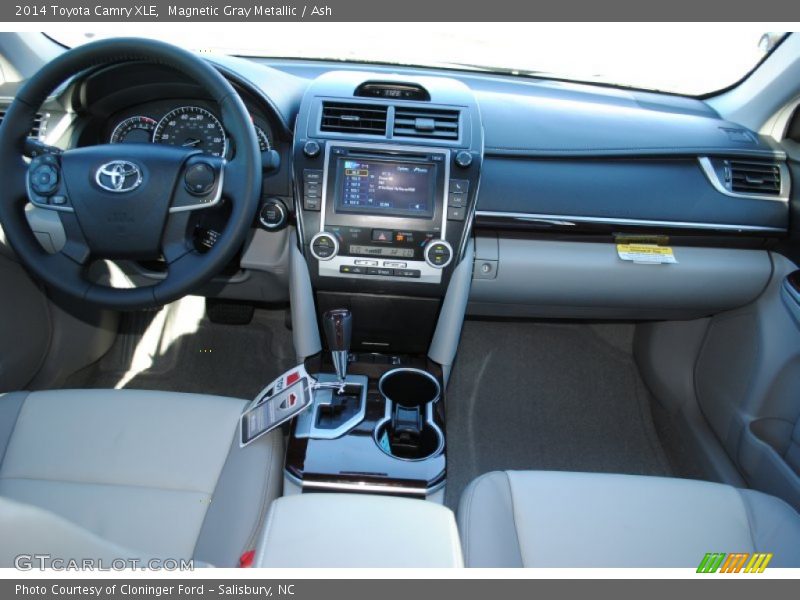 Magnetic Gray Metallic / Ash 2014 Toyota Camry XLE