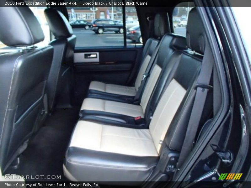 Tuxedo Black / Charcoal Black/Camel 2010 Ford Expedition Eddie Bauer 4x4