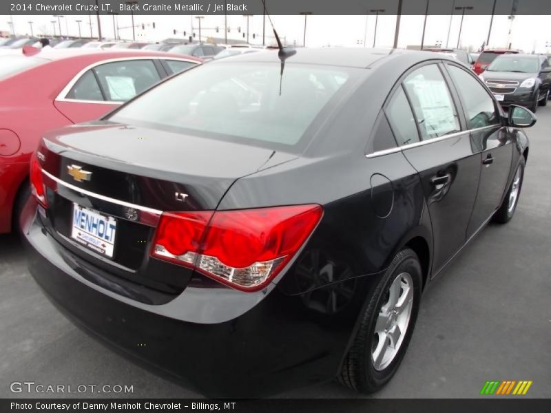 Black Granite Metallic / Jet Black 2014 Chevrolet Cruze LT