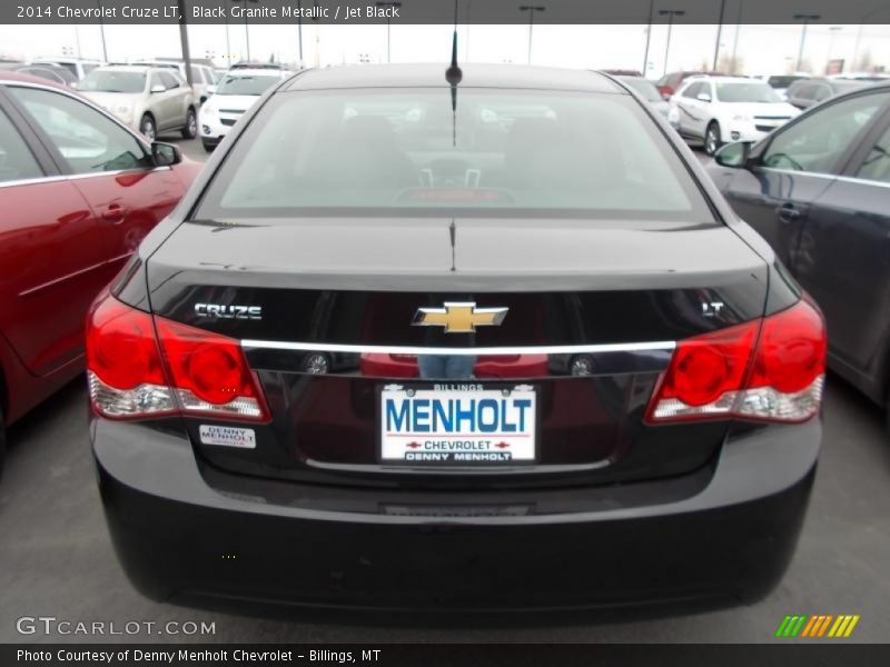 Black Granite Metallic / Jet Black 2014 Chevrolet Cruze LT
