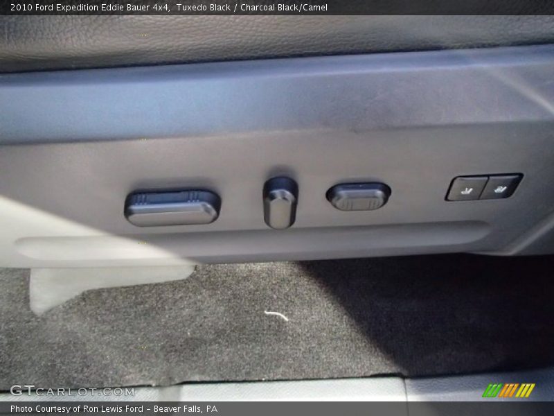 Tuxedo Black / Charcoal Black/Camel 2010 Ford Expedition Eddie Bauer 4x4