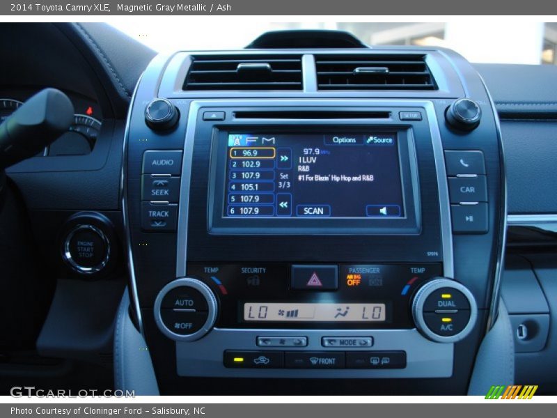 Magnetic Gray Metallic / Ash 2014 Toyota Camry XLE