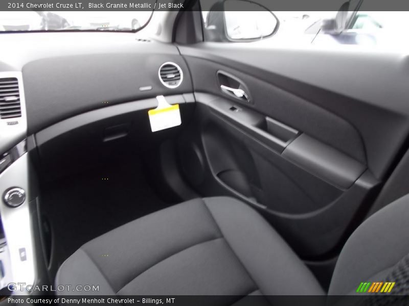 Black Granite Metallic / Jet Black 2014 Chevrolet Cruze LT