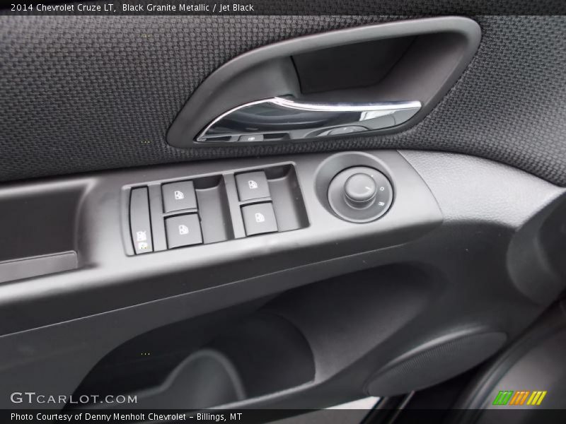 Black Granite Metallic / Jet Black 2014 Chevrolet Cruze LT