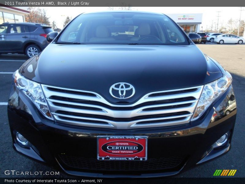 Black / Light Gray 2011 Toyota Venza I4 AWD