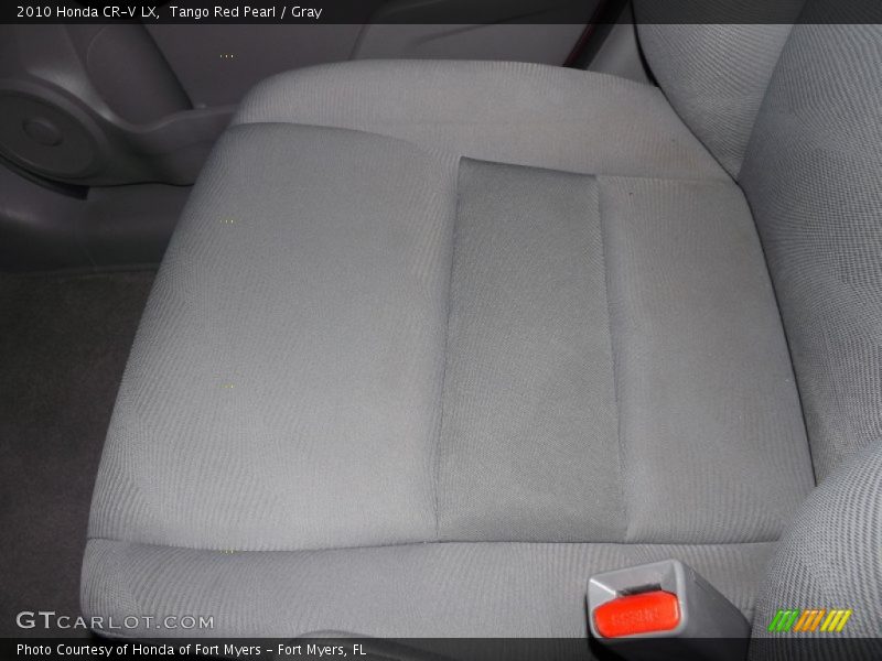 Tango Red Pearl / Gray 2010 Honda CR-V LX